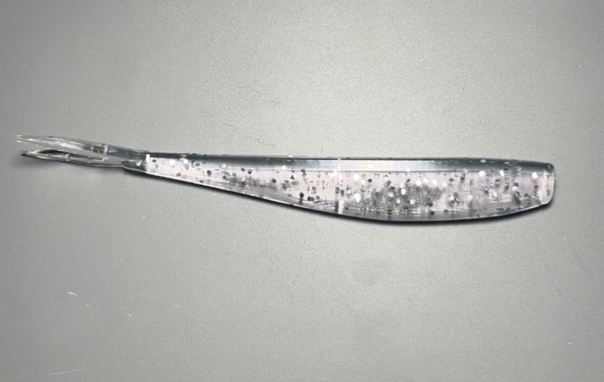 4.5 inch Silver Shad 5 Pack (TOUGH)